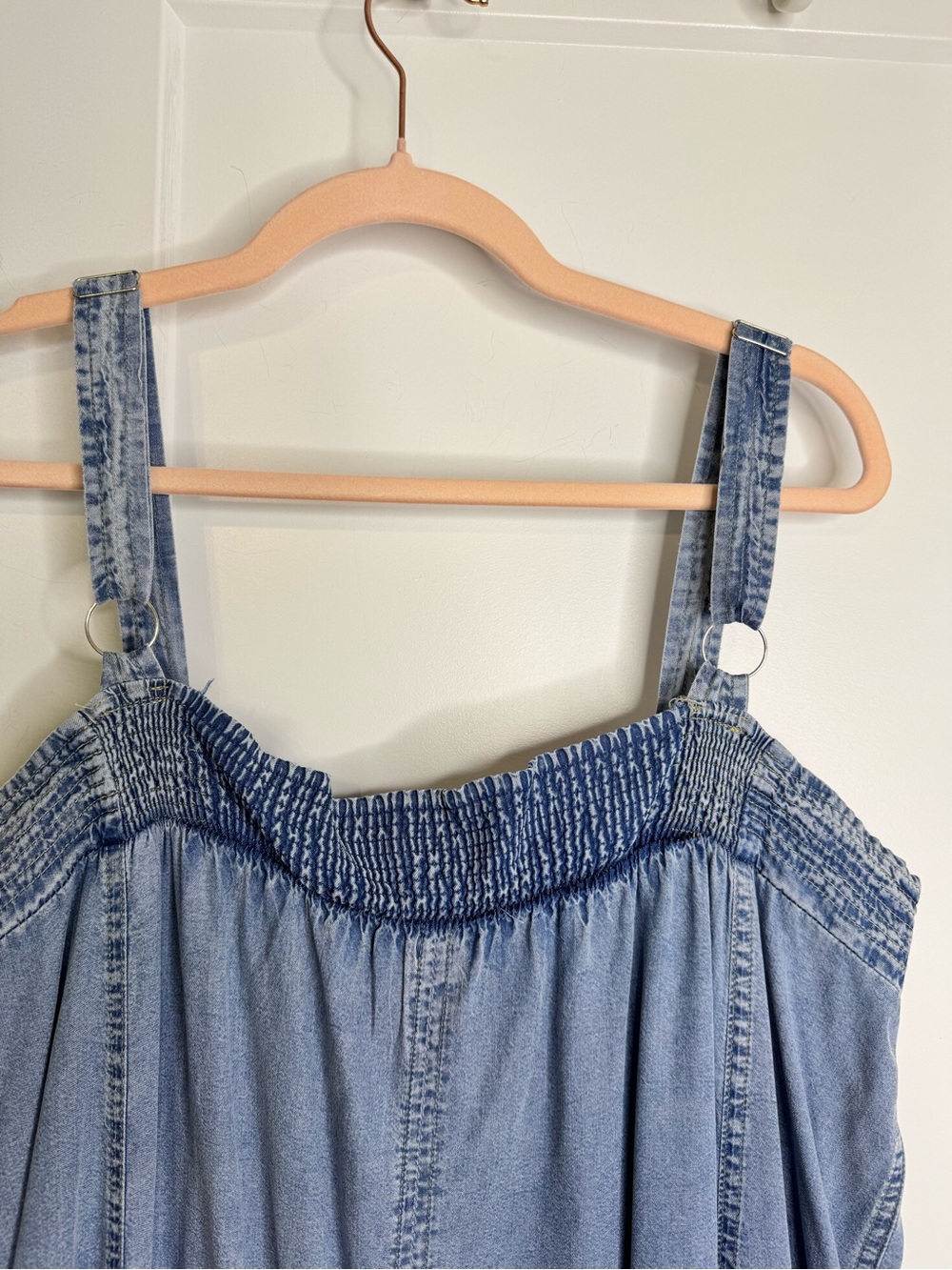 Carly Jean Denim Jumper Dress - Picture 6 of 7